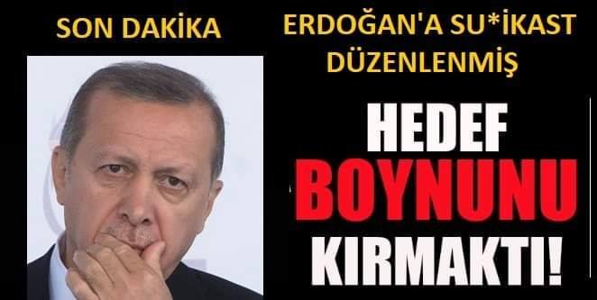 Erdoğana Suikast Son Dakika !!!