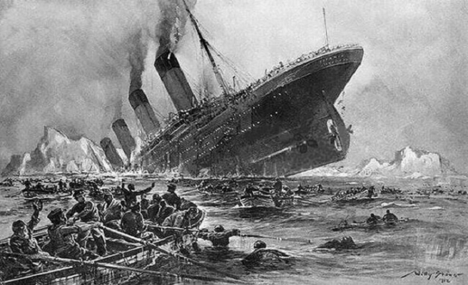 14 nisan 1912 Titanic Battı.